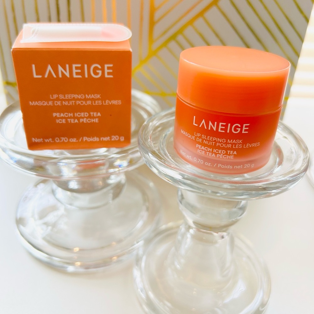 ✨Laneige Lip Sleeping Mask Peach Iced Tea | New in Box | Full Size✨